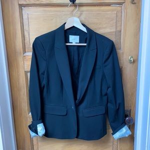 Classic Black Blazer Ann Taylor Loft Size 4
